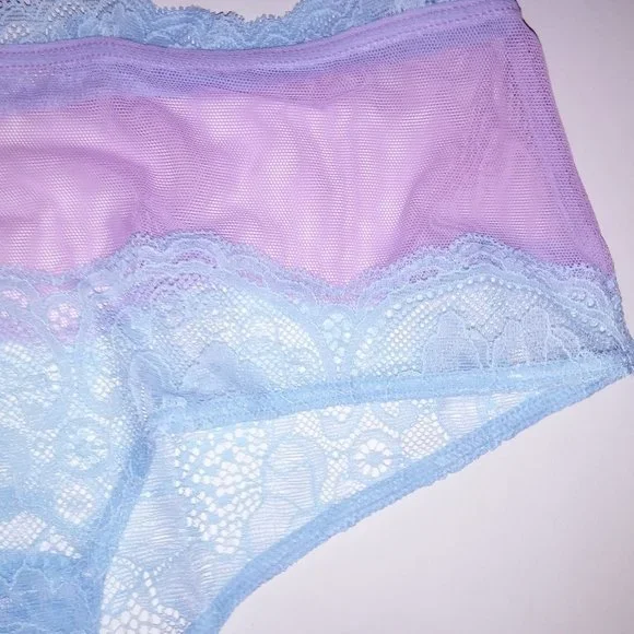 Victoria Secret Bra Set 36C Bombshell Push Up Medium Cheeky Panty Light …